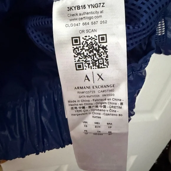 ArmanBlue Hooded Women's Jacket - Picture 9 of 9